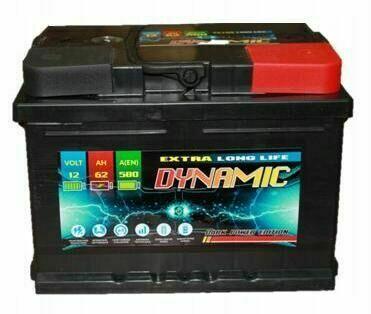 Akumulator DYNAMIC 62Ah 500A Kielce