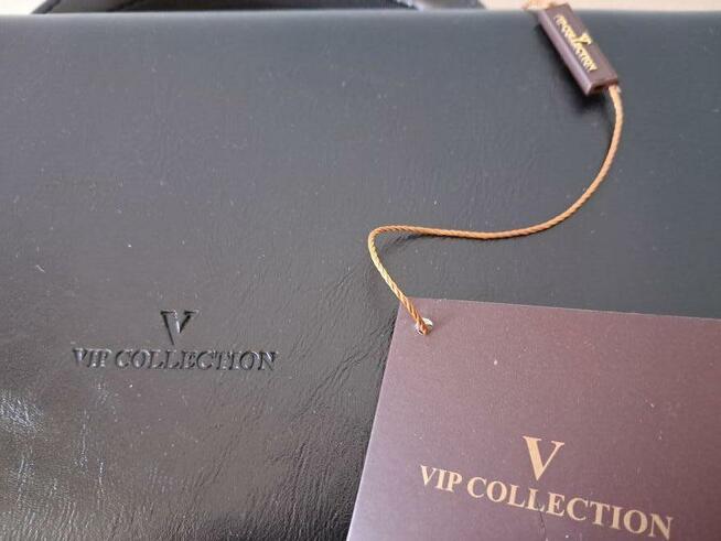 Męska skórzana office teczka VIP COLLECTION
