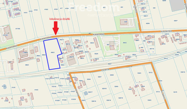 Działka na sprzedaż w Ustroniu Morskim