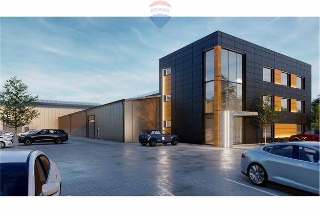 Bulowice nieruchomość usługowa przy DK52–7531m2