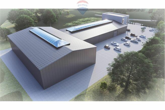 Bulowice nieruchomość usługowa przy DK52–7531m2