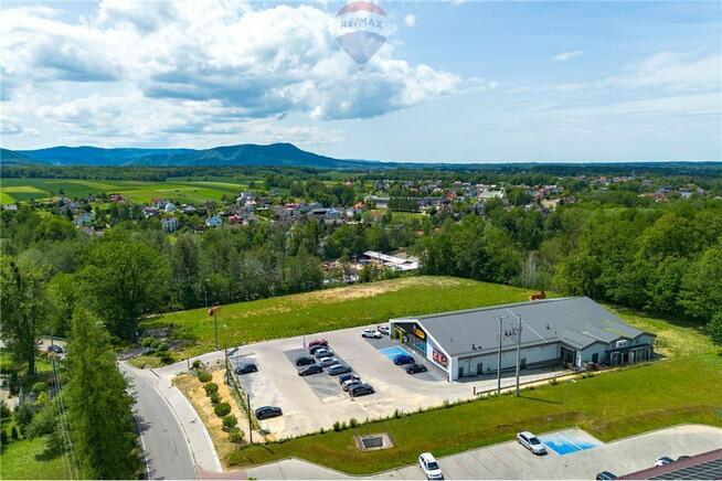 Bulowice nieruchomość usługowa przy DK52–7531m2