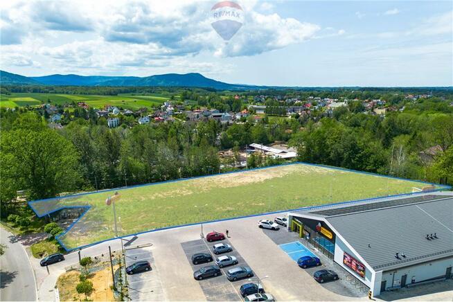 Bulowice nieruchomość usługowa przy DK52–7531m2