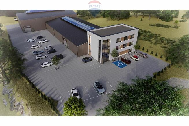 Bulowice nieruchomość usługowa przy DK52–7531m2