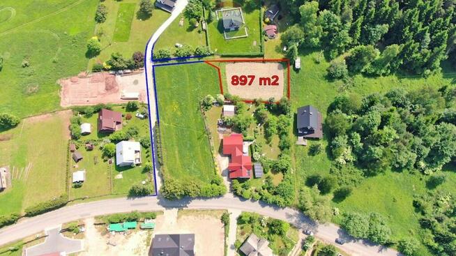 Widokowa działka budowlana w Beskidzie Żywieckim