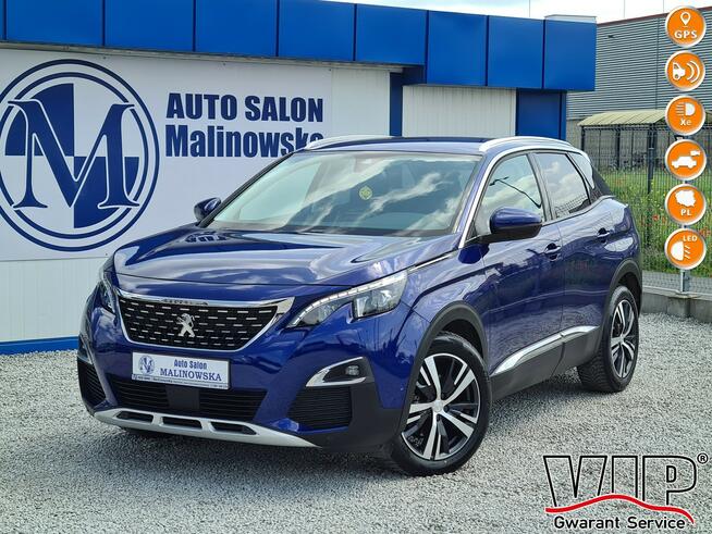 Peugeot 3008 Navi Kamera FullLed 2xPDC Wolne Ręce Półskóry Klimatronik Asystent Alu