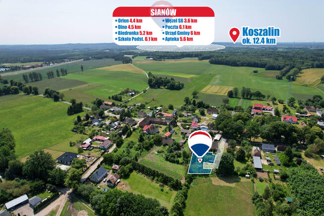 Działka budowlana z MPZP Karnieszewice!