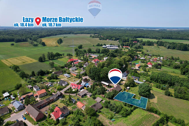 Dwa mieszkania + działka w Karnieszewicach