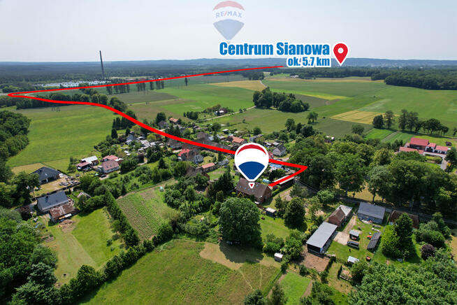 Dwa mieszkania + działka w Karnieszewicach