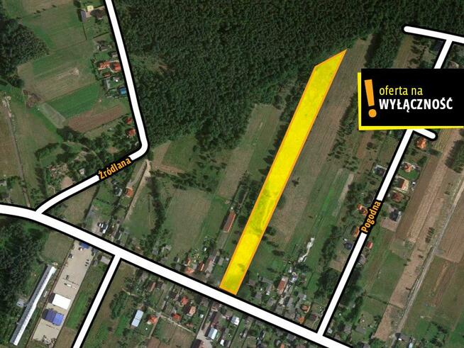 Działka inwestycyjna Tumlin-Wykień gm. Miedziana Góra,