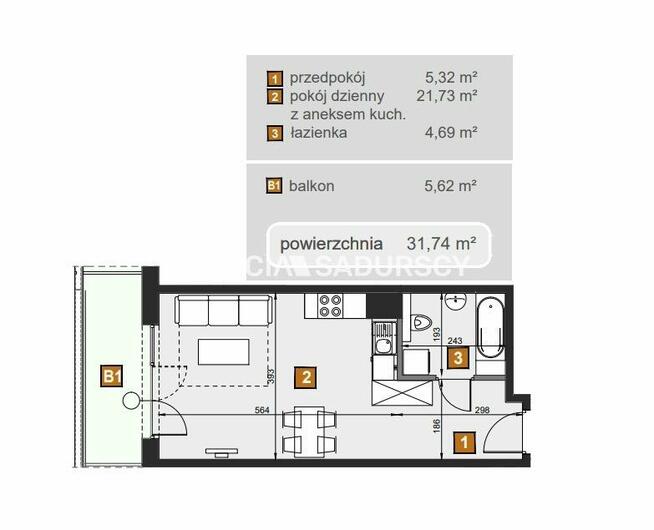 Mieszkanie Kraków Dębniki , Dębniki, Babińskiego