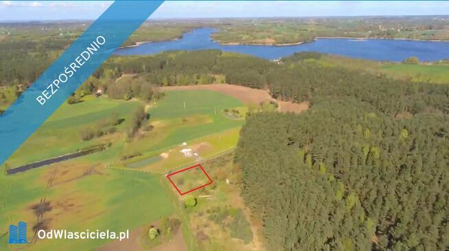 Działka 1094m2  w odl. 600 m od jez. Żalskiego Dużego
