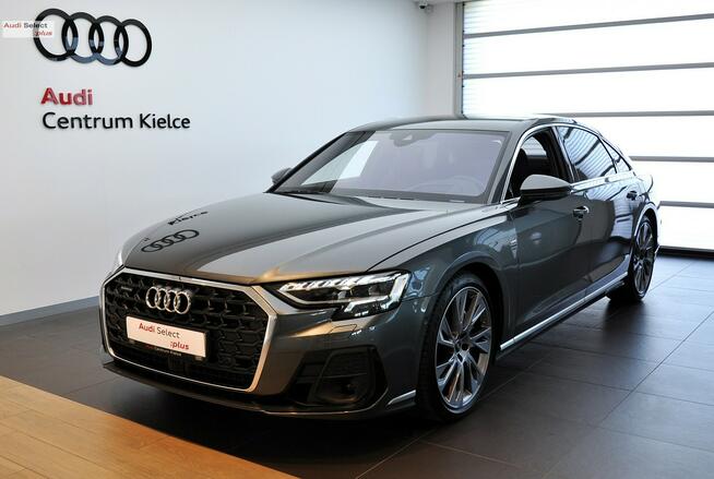 Audi A8 60TFSIe Quattro LONG DigitalLed B&O Kamery360 OśSkrętna TempomatACC TV