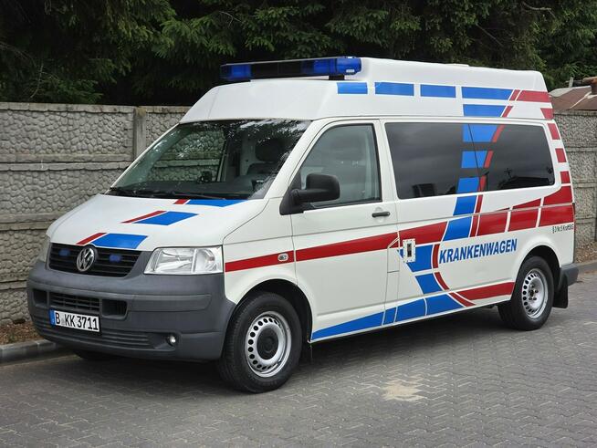 Volkswagen Transporter KARETKA AMBULANS. Klima. Pefekcyjny Stan. Serwisowany. Gwarancja