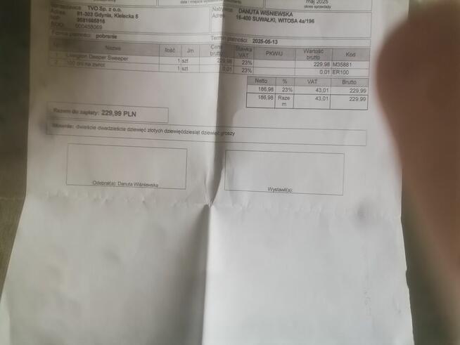 Sprzedam szczotkę zamiatająco livington deeper sweper