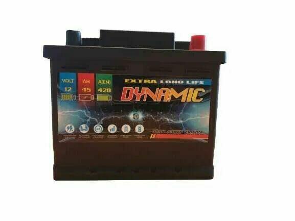 Akumulator DYNAMIC 12V 45Ah 420A KIELCE