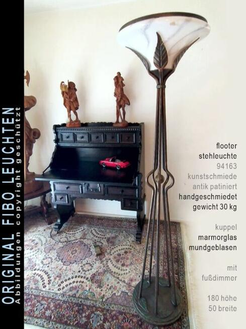 Lampa podłogowa stojąca 180cm FIBO LEUCHTEN Model 94163