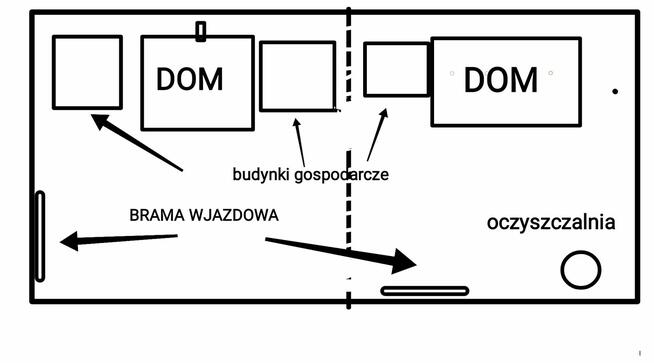 DWA DOMY DWIE DZIAŁKI POD LASEM DO ZAMIESZKANIA