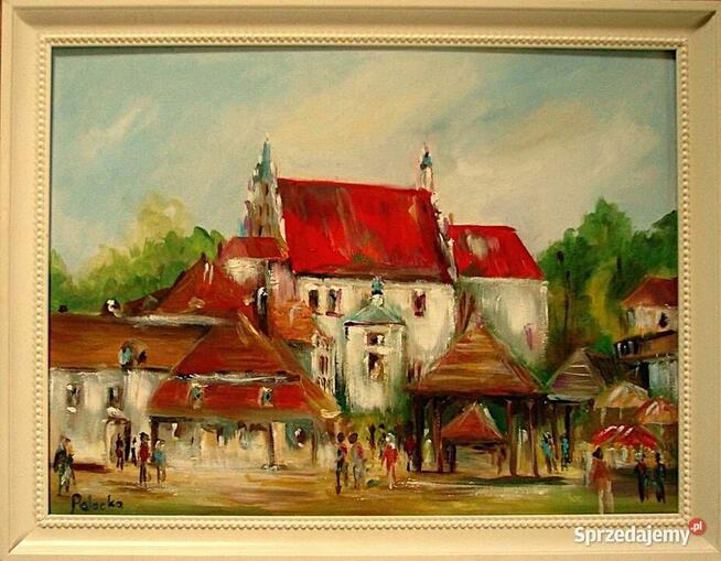 Kazimierz Dolny pejzaż obraz olejny 30-40cm dostępny