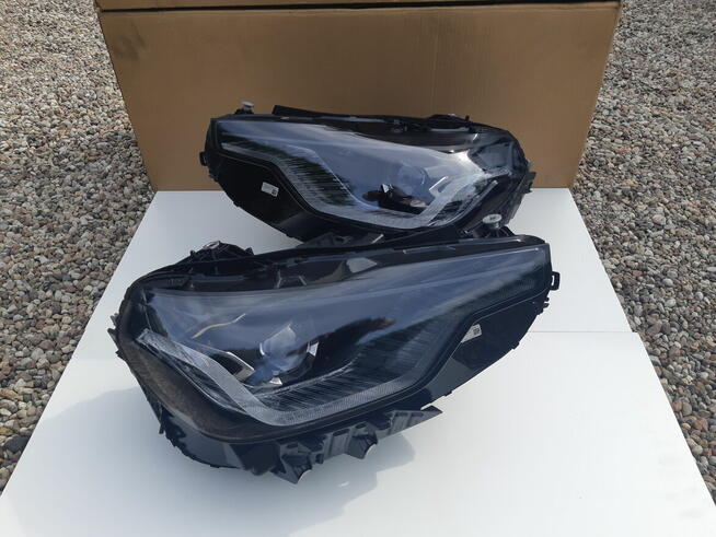 REFLEKTOR LEWY PRAWY FULL LED SHADOW BLACK BMW M2 G42 G87