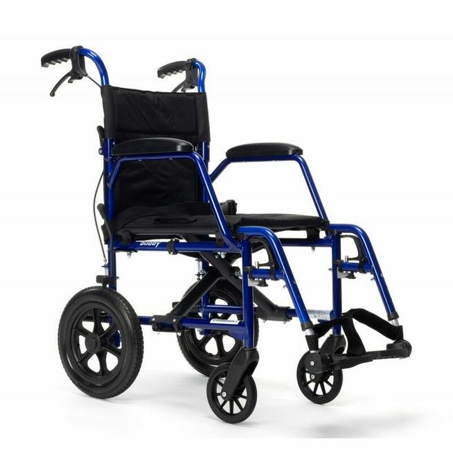 Kompaktowy wózek inwalidzki transportowy Bobby