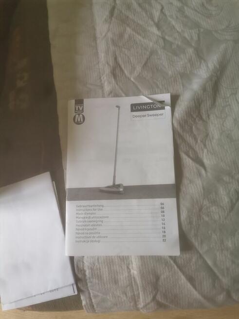 Sprzedam szczotkę zamiatająco livington deeper sweper