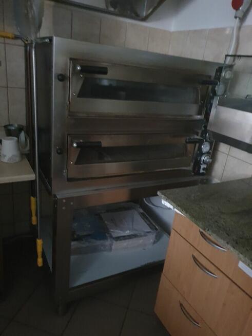 Piec do pizzy dwupoziomowy (wyposażenie pizzerii)