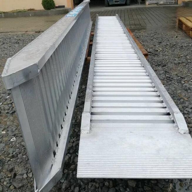 Najazdy aluminiowe z rantami 3,5m/2400kg | Dostawa ZA DARMO
