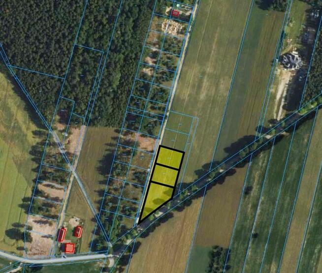 Sprzedam działkę budowlaną 1000 m2 Cisza i Spokój obok lasu