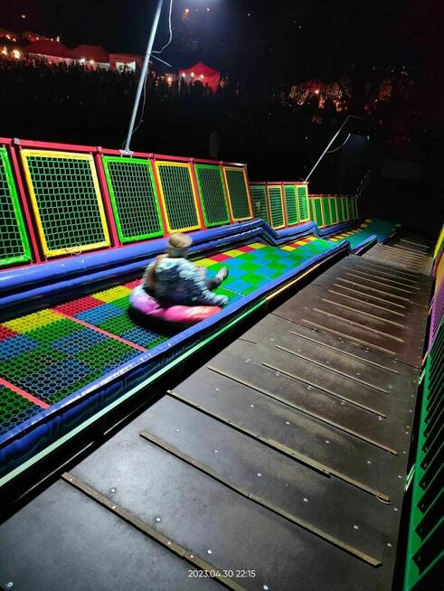 Snow tubing, zjeżdżalnia pontonowa,