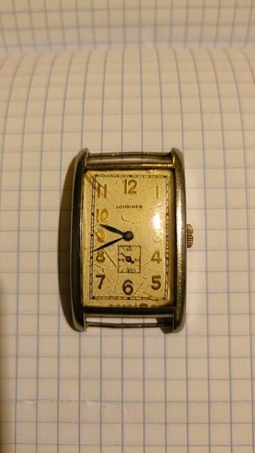 Zegarek Longines Rectangular z 1937