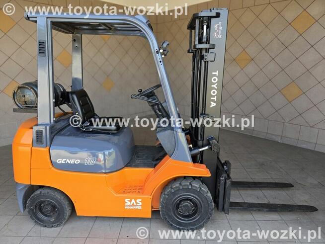 Wózek Widłowy TOYOTA 7FG18 Drive in 7FGF18 przesuw widlak