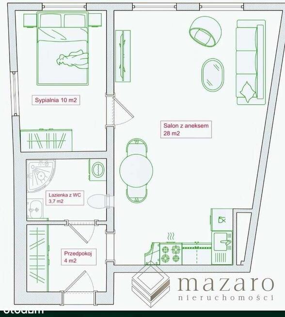 M-3 umeblowane po kapitalnym remoncie