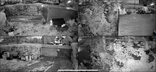 Komplet 4 Kamer „ANRAN”