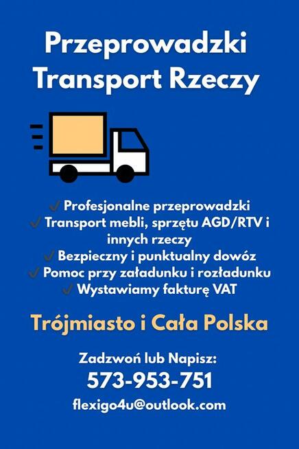 Przeprowadzki – Transport – Wywóz śmieci i gruzu – Tczew