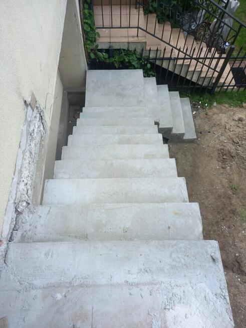 Schody betonowe