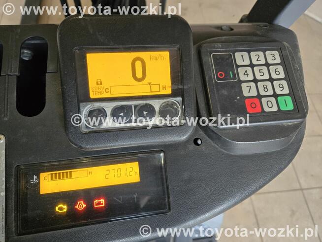 Wózek widłowy TOYOTA 8FGF15 jak nowy, 8FG15 widlak Linde