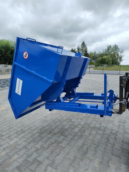 Kontener koleba do wózka widłowego 1,5m3 złom, drewno