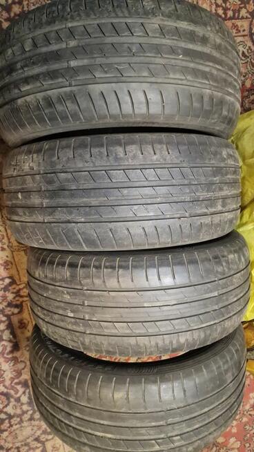 R17 4szt. felg pięcioramiennych + opony letnie i zimowe