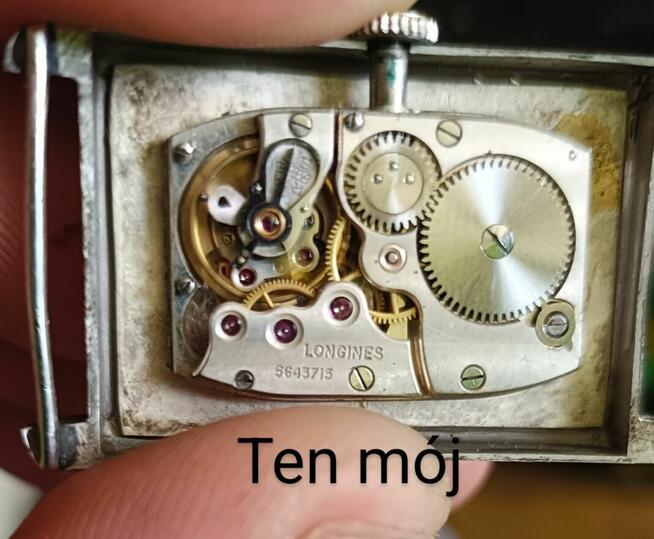 Zegarek Longines Rectangular z 1937