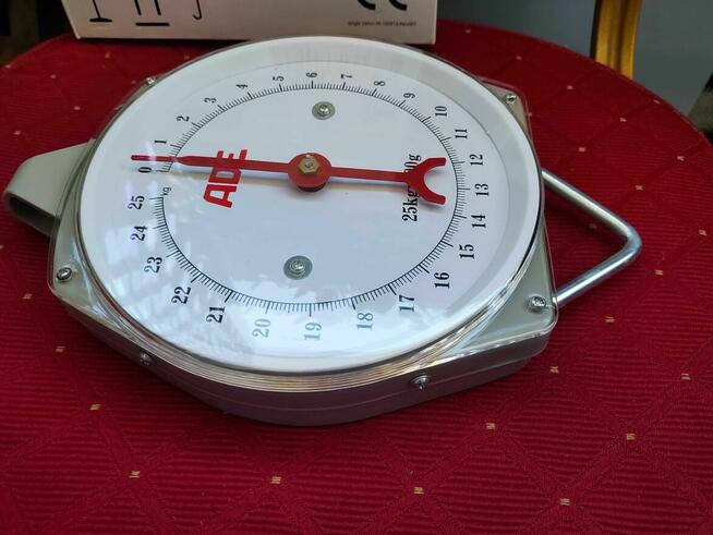 Waga Mechaniczna Zegarowa na haczyk hak wisząca metalowa