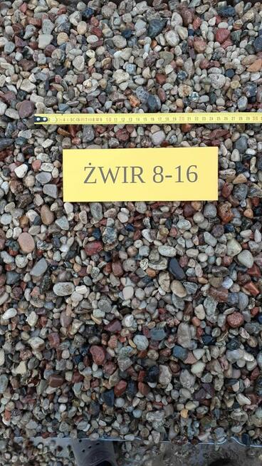 Kamien Płukany 8-16 lub 16-32 żwir czarnoziem humus piasek