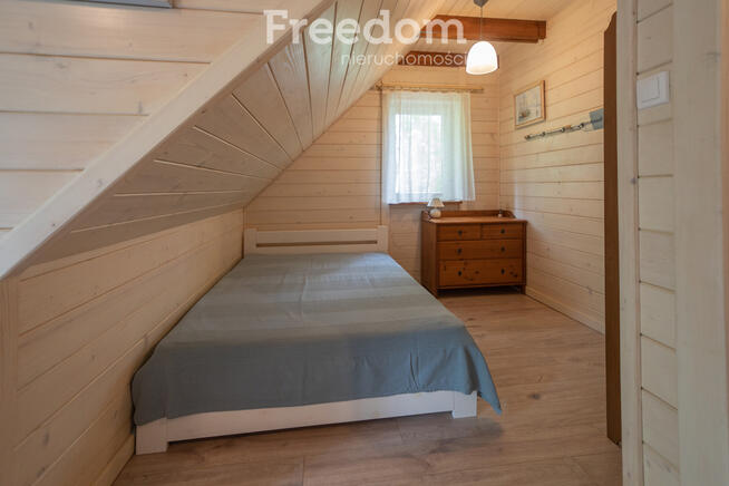 Wyjątkowy dom nad jeziorem Dąbrowa Wielka, Samin