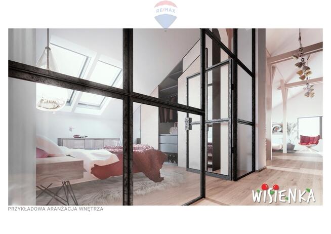 w stanie deweloperskim, parking i mały ogródek