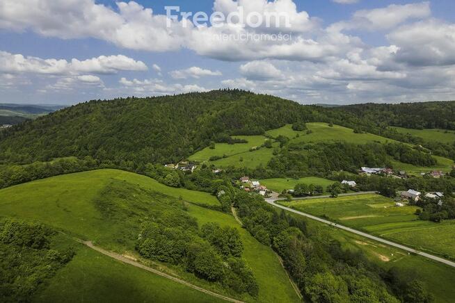 Działka na stoku, Mchawa, Bieszczady