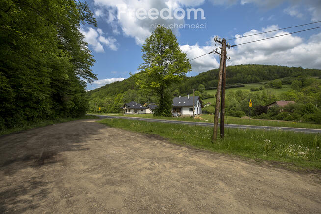 Działka na stoku, Mchawa, Bieszczady