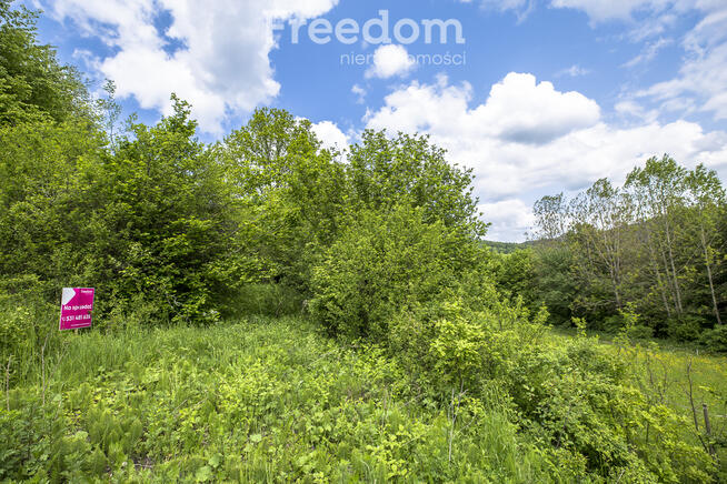 Działka na stoku, Mchawa, Bieszczady
