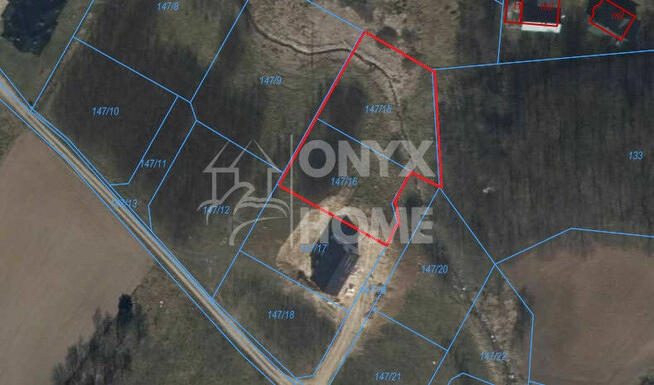 Działka inwestycyjna Załęże gm. Przodkowo, Widokowa