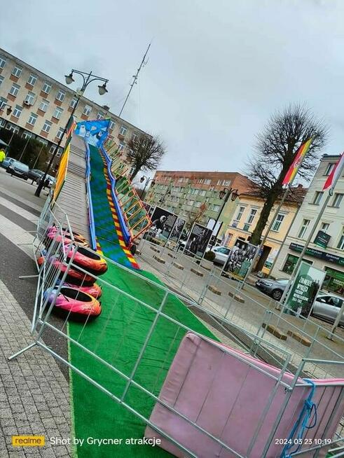 Snow tubing, zjeżdżalnia pontonowa,