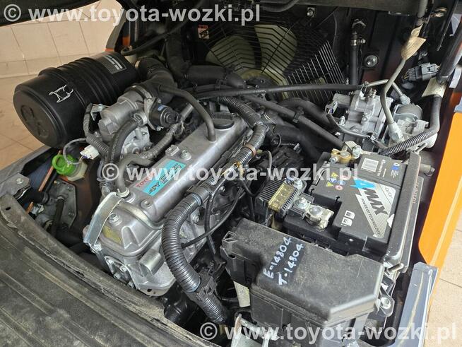 Wózek widłowy TOYOTA 8FGF15 jak nowy, 8FG15 widlak Linde